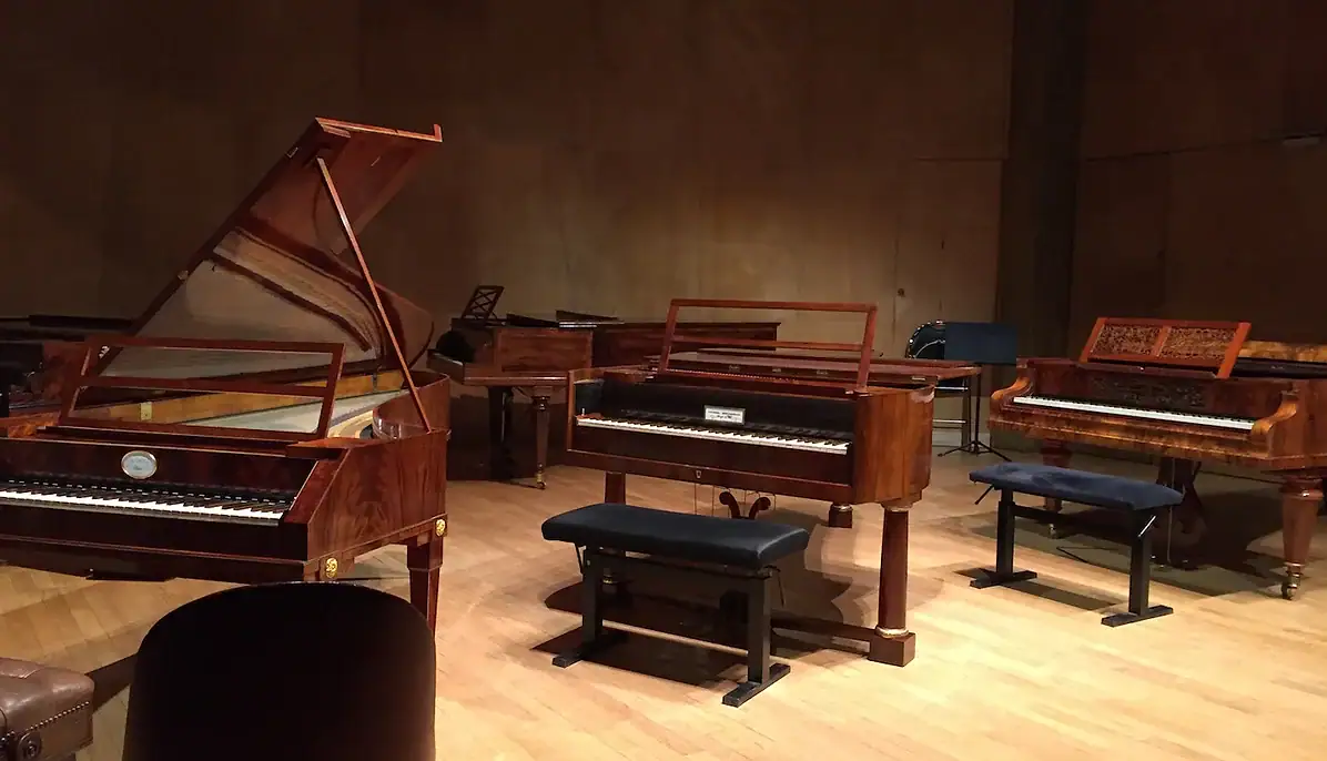 collection de pianos d'époque