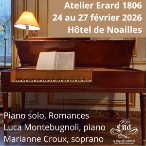 Atelier piano Erard et romances