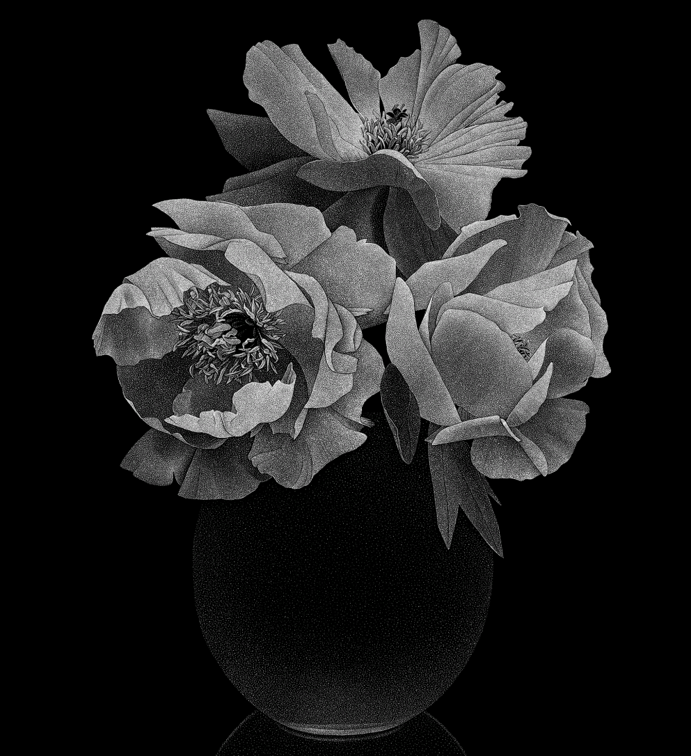 Expo Roses et Pivoines Thilo Westermann Redouté