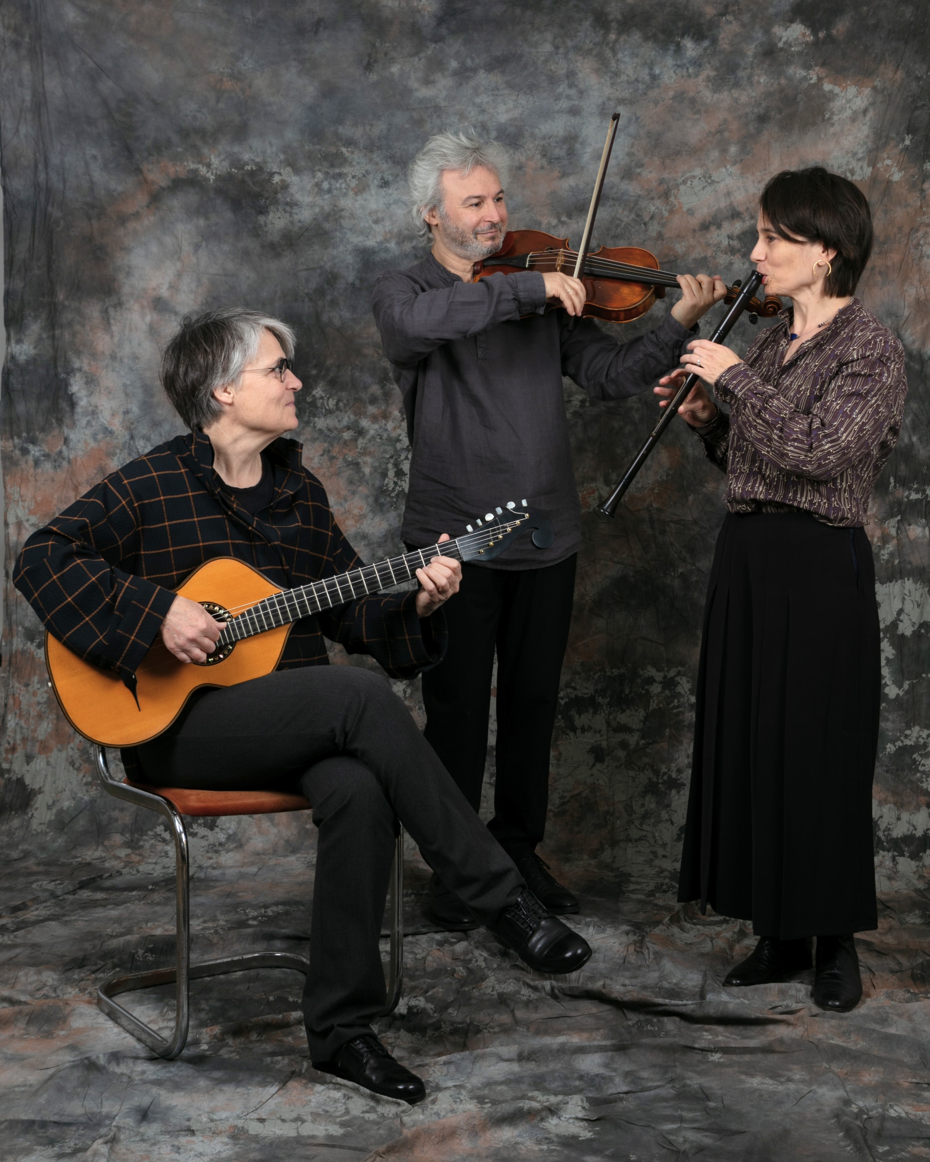 caroline Delume, Marion Fermé, Michel Pozmanter