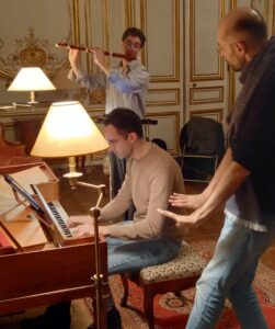 Vincent Canciello flûte et Danilo Mascetti Atelier Luca Montebugnoli